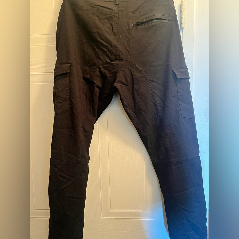Projek Raw Black Cargo Pants